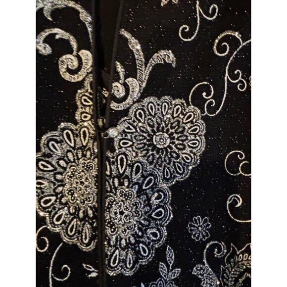 Alex Evenings Petite Women's Sz.PM 2 PC Set Petite Vintage Blazer Jacket Top - Picture 8 of 9